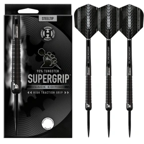 Harrows Supergrip Black 90% steeltip SupergripBlack90% šípky