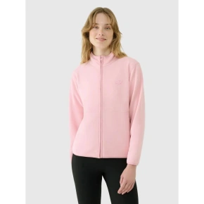 Dámsky voľnočasový fleece so stojačikom 4F 4FWSS25TFLEF322-56S Dámsky voľnočasový fleece so stojačikom 4F 4FWSS25TFLEF322-56S