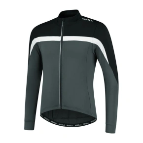 Rogelli COURSE dres s dlhým rukávom sivý XL