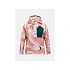 Dámska mikina PEAK PERFORMANCE W Freelight Aop Polartec Alpha Hood, ružová farba
