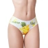 Dámske nohavice Slinky Fresh Summer 2 White with Yellow Pattern - Meméme