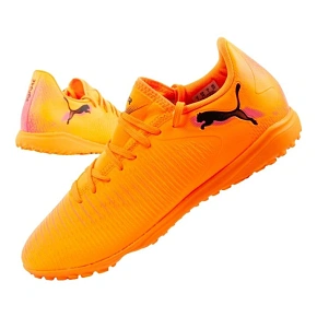 Puma pánske športové turfy Future 8 Play TT kopačky oranžové