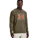 Pánske tričko UA Rival Terry Logo Crew M 1370391 361 - Under Armour