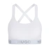 Dámska športová podprsenka BOSS Bralette s vypchávkami 50469628-100 - HUGO