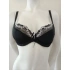 Vystužená podprsenka s kosticou 047 čierna - Kostar