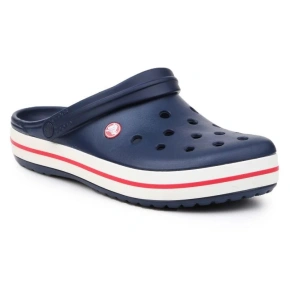 Unisex pánsky a dámsky opasok Crockband 11016-410 Dark Blue with Red - Crocs