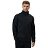 Pánsky fleece 4F M443 deep black melange 4FWSS26TFLEM443 20M