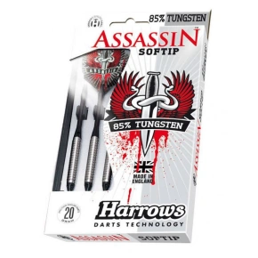 Šípky Harrows Assassin 85% Softip HS-TNK-000013252