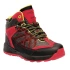 Detská obuv RKF509 black-red - Regatta
