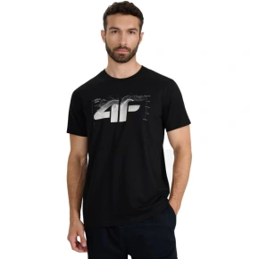 Pánske tričko 4F M2359 deep black 4FWAW25TTSHM2359 20S pánske Pánske tričko 4F M2359 deep black 4FWAW25TTSHM2359 20S pánske