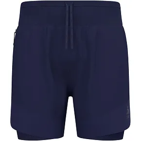 Spodenki męskie Odlo X-ALP TRAIL 6 INCH 2-in-1 short granatowe Spodenki męskie Odlo X-ALP TRAIL 6 INCH 2-in-1 short granatowe