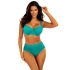 Dvojdielne dámske plavky Jamaica 5 S 995 JA5 tmavo zelené - Self