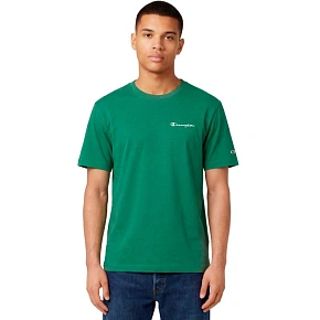 Pánske tričko Champion SS Tee green 221798 GS108 pánske