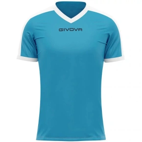 Pánske tričko Revolution Interlock M MAC04 0503 celeste / bianco - Givova