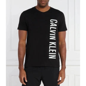 Pánske plážové tričko KM0KM00998 BEH black - Calvin Klein