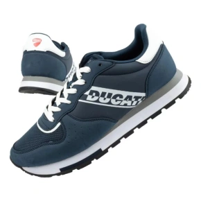 Pánska športová obuv DS410-11 Dark blue with white - Ducati