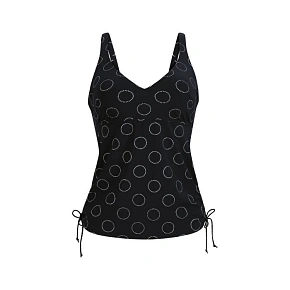 Horná časť tankín Malaika Top tankini 8889-1 čierna – RosaFaia
