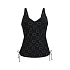 Horná časť tankín Malaika Top tankini 8889-1 čierna – RosaFaia