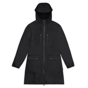 Dámska bunda Rains mackintosh CARGO CURVE JACKET W3 12050 01 BLACK
