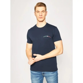 Pánske tričko 110853 0P510 00135 tmavomodrá - Emporio Armani