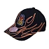 Mitchell & Ness NBA Milwaukee Bucks Flamez Strapback Cap - 6LUXMM20018 CBUBLCK