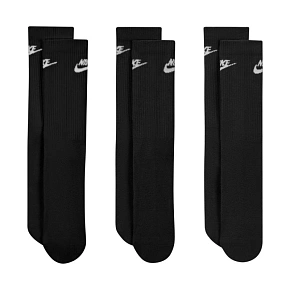 Ponožky Nike Everyday Elevated 3 páry čierne IH8522 902