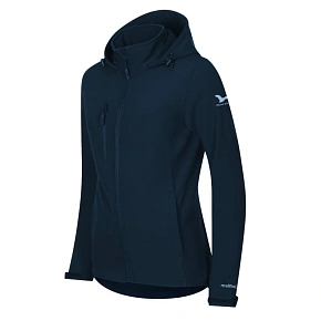 Dámska softshellová bunda Trail (tmavomodrá)