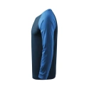 Malfini pánske tričko Street LS M MLI-13002 navy blue - Malfini
