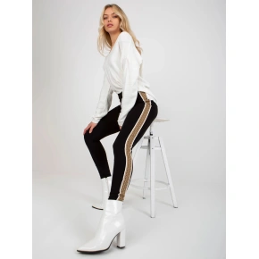 Dámske legíny VI LG 5020.17X Black With Beige - FPrice