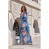 Denné šaty SUK419-200470 modro-ružové - Roco Fashion