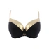 Dámsky vrchný diel plaviek SK 178 Black with gold - AVA