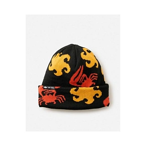 Čiapka RIP CURL FUN TIMES BEANIE – BOY, čierna Čiapka RIP CURL FUN TIMES BEANIE – BOY, čierna