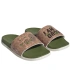 Adilette Comfort Jr ID8029 Zelená s hnedou - Adidas