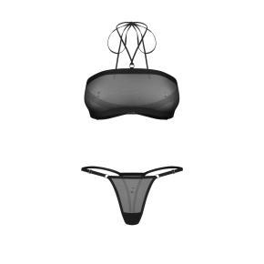 Dámsky sexy set Orinelle 2-Pcs Set Black - Obsessive