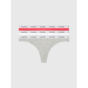 Dámske tangá 3Pack 000QD5209E NP4 Multicolour - Calvin Klein