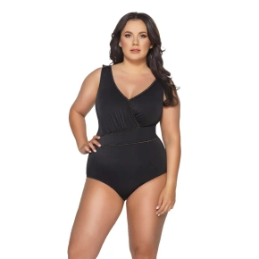 Dámske jednodielne plavky SKJ-59 Black - AVA