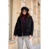 Dámska bunda KUR0027 čierna - Roco Fashion