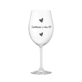 Nájdem princa, keď vypijem víno - číry pohár na víno 350 ml