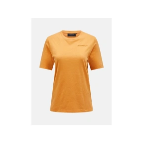 Peak Performance W Original Small Logo Tee orange Peak Performance W Original Small Logo Tee orange