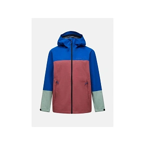 Pánska bunda PEAK PERFORMANCE M Trail Hipe 2.5L Shell Jacket, modrá farba Pánska bunda PEAK PERFORMANCE M Trail Hipe 2.5L Shell Jacket, modrá farba