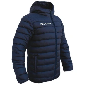 Pánska bunda s kapucňou G013-0004 tmavomodrá - Givova