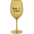 WILL BE PRDEL! - zlatý pohár na víno 350 ml