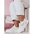 Dámske tenisky na platforme TRENDIS ZY0703 biele – FashionStreet