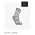 Cyklistické ponožky POC Cadence Road Long Sock, šedé
