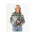 Svetre RIP CURL AOTS-TY WILLIAMS JACQUARD CREW, čierny