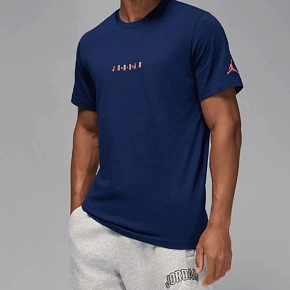 Pánske športové tričko Air Jordan Jumpman Embroidered Air Crew, tmavomodré – DM3182-492