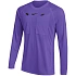 Pánske tričko Nike Dri-FIT Referee III s dlhým rukávom, fialové, HV8326, veľkosť 560 S