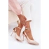 Dámske lakované lodičky LE151P Beige - Seastar