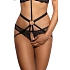 Dámske sexy nohavičky V-9863 black - Axami