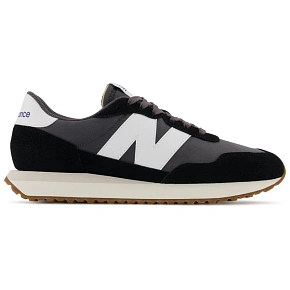 Pánske športové tenisky New Balance v čiernej semišovej koži (MS237GA)